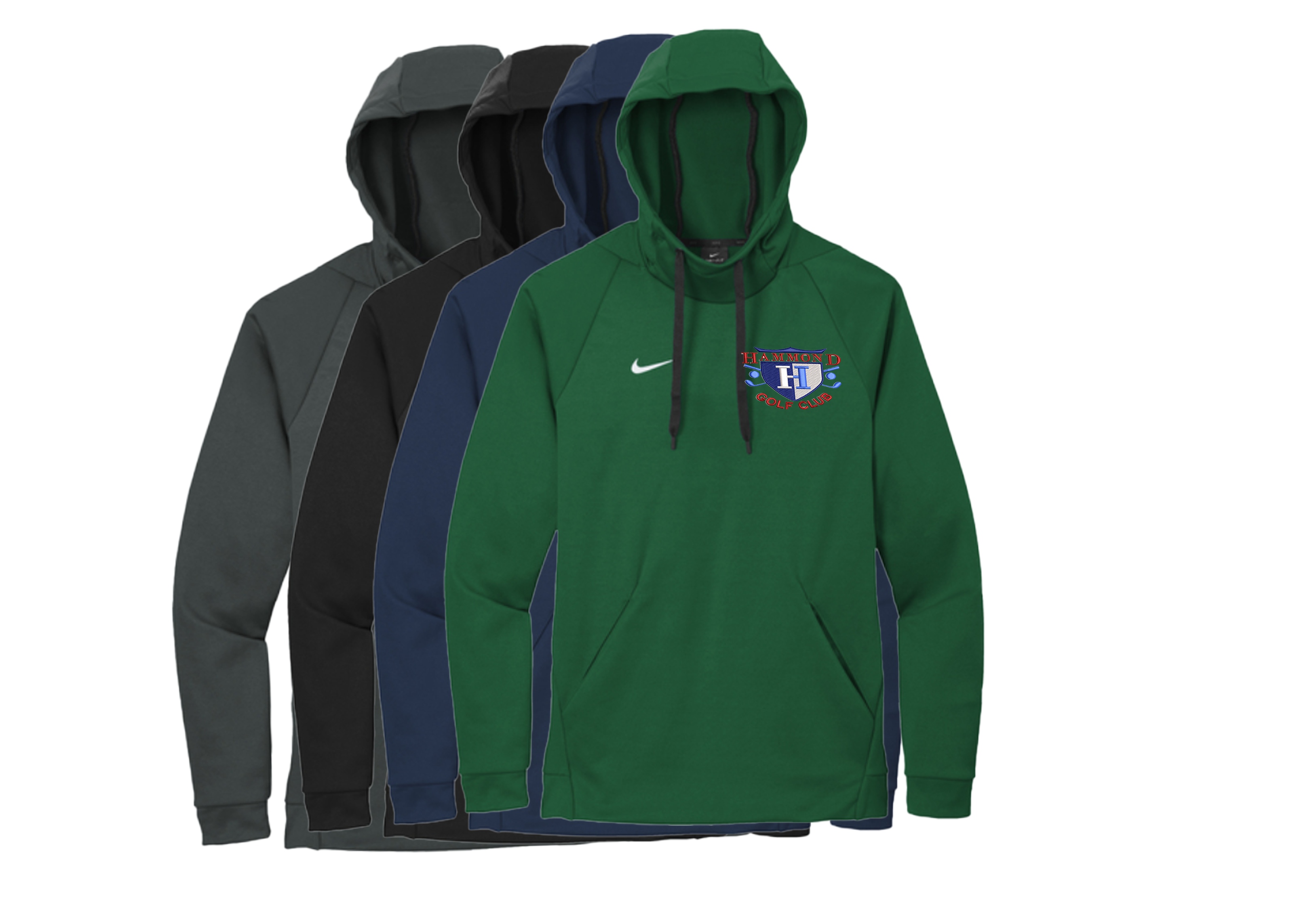 custom nike therma fit hoodie